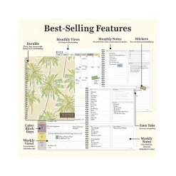 TF Publishing 2024-2025 White Lotus Series Positano Palms 8.5