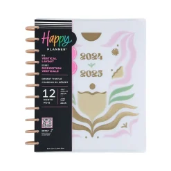 The Happy Planner 2024-2025 Desert Thistle 8.5" x 11" Academic Weekly & Monthly Planner, Plastic Cover, Multicolor Outlet