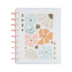 The Happy Planner 2024-2025 Desert Thistle 7" x 9.25" Academic Weekly & Monthly Planner, Plastic Cover, Multicolor