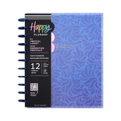 The Happy Planner 2024-2025 Exotic Borders 8.5" x 11" Academic Weekly & Monthly Planner, Plastic Cover, Blue (PPBD12-167) New