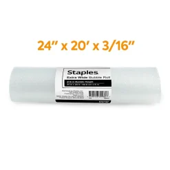 Staples 3/16" UPS Approved Bubble Roll, 24" x 20' (27167)* Bubble Rolls