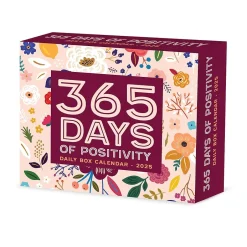 Willow Creek 2025 365 Days of Positivity 6" x 5.5" Day-to-Day Calendar (40553) Hot