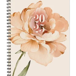 Willow Creek 2025 8.5" x 11" Weekly & Monthly Planner Cover, Peony (47385) Outlet