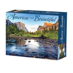 Willow Creek 2025 America the Beautiful 5.4" x 6.2" Day-to-Day Calendar (40577)