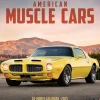 Willow Creek 2025 American Muscle Cars 12" x 12" Monthly Wall Calendar (41345)