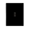 Willow Creek 2024-2025 Basic Black 6.5" x 8.5" Academic Weekly & Monthly Planner, Paper Cover, Black/Brown (47729) Hot