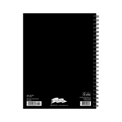 Willow Creek 2024-2025 Basic Black 6.5" x 8.5" Academic Weekly & Monthly Planner, Paper Cover, Black/Brown (47729) Hot