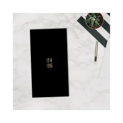 Willow Creek 2024-2026 Basic Black Academic Monthly Planner, Paper Cover, Black/Brown (47651) Online