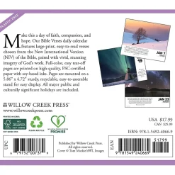 Willow Creek 2025 Bible Verses 6" x 5.5" Day-to-Day Calendar (40669) Sale