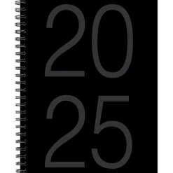 Willow Creek 2025 Black 6.5" x 8.5" Academic Year Weekly Planner Cover, Black/Gray (48566) Discount