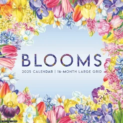 Willow Creek 2025 Blooms—Large Grid 12" x 12" Monthly Wall Calendar (46449) Hot
