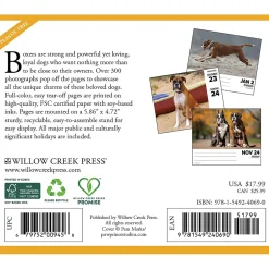 Willow Creek 2025 Boxers 6" x 5.5" Day-to-Day Calendar (40690) Clearance