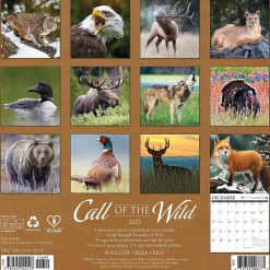 Willow Creek 2025 Call of the Wild 12" x 12" Monthly Wall Calendar (42113) Sale