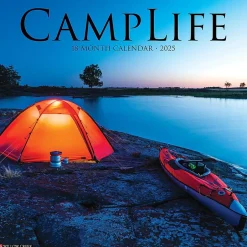 Willow Creek 2025 Camp Life 12" x 12" Monthly Wall Calendar (42120) Best