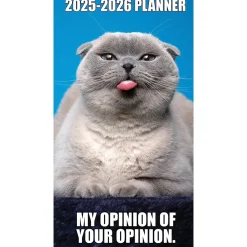 Willow Creek 2025 Cat-astrophe 3.5" x 6.5" Monthly Planner Cover, Multicolored (46906) Online