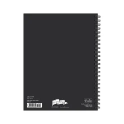 Willow Creek 2024-2025 Celestial 6.5" x 8.5" Academic Weekly & Monthly Planner, Paper Cover, Black/Gold (47422) Clearance