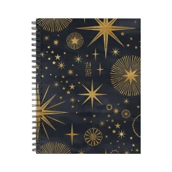 Willow Creek 2024-2025 Celestial Magic 8.5" x 11" Academic Weekly & Monthly Planner, Paper Cover, Black/Gold (48139) Sale