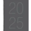 Willow Creek 2025 Charcoal Gray 8.5" x 11" Weekly & Monthly Planner Cover (48900) Clearance