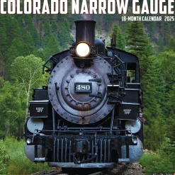 Willow Creek 2025 Colorado Narrow Gauge Railroads 12" x 12" Monthly Wall Calendar (42533) Outlet