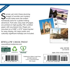 Willow Creek 2025 Daily Destinations 2025 6.2" x 5.4" Day-to-Day Calendar (40782) Outlet