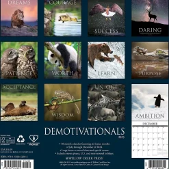 Willow Creek 2025 Demotivationals 12" x 12" Monthly Wall Calendar (42694) Discount