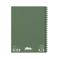 Willow Creek 2024-2025 Ivy Green 6.5" x 8.5" Academic Weekly & Monthly Planner, Paper Cover, Green/Gold (47743) Outlet