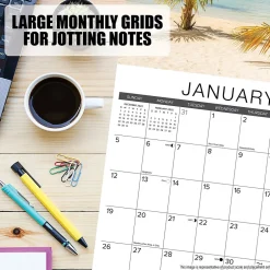 Willow Creek 2025 Just Black Lab Puppies 2025 Wall Calendar 12