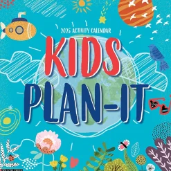 Willow Creek 2025 Kid’s Plan It Activity 12" x 12" Monthly Wall Calendar (43622) Best