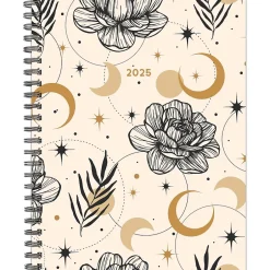 Willow Creek 2025 Moon and Flora 6.5" x 8.5" Weekly Planner (48863) Online