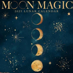 Willow Creek 2025 Moon Magic 12" x 12" Monthly Wall Calendar (46630) Hot