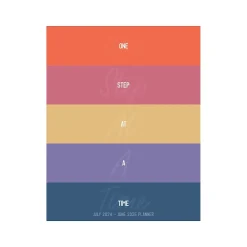 Willow Creek 2024-2026 One-Step Stripe 7.5" x 9.5" Academic Monthly Planner, Paper Cover, Multicolor (47637) Sale