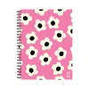 Willow Creek 2025 Pink Flower 6.5" x 8.5" Weekly & Monthly Planner, Paper Cover, Multicolor (48689X) New