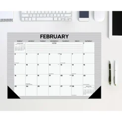 Willow Creek 2025 Pinstripe 17" x 12" Monthly Desk Pad Calendar (48269) Online