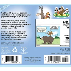 Willow Creek 2025 Tundra Daily Comics 6" x 5.5" Day-to-Day Calendar (41079) Outlet