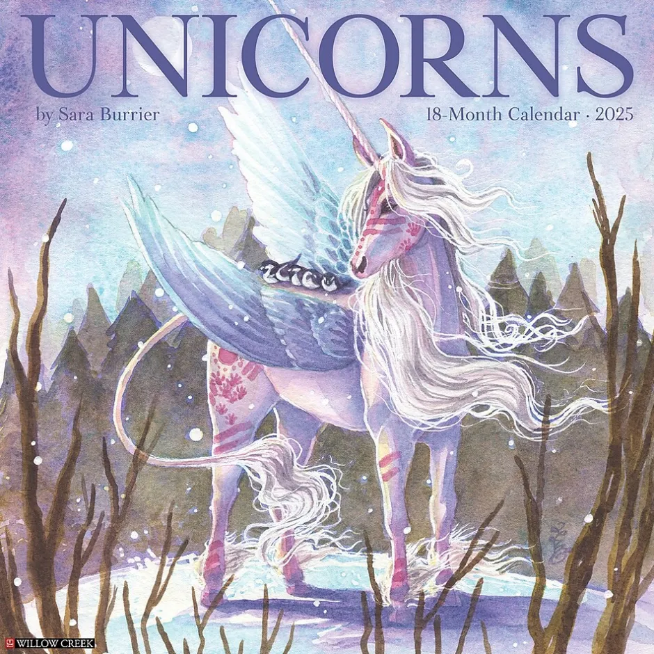 Willow Creek 2025 Unicorns 12" x 12" Monthly Wall Calendar (45220) Online