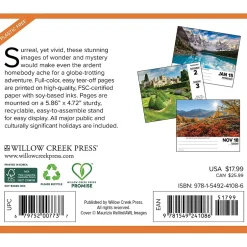 Willow Creek 2025 Wanderlust 6" x 5.5" Day-to-Day Calendar (41086) Online