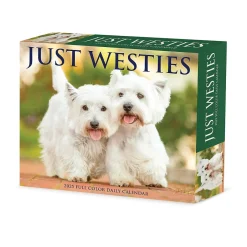 Willow Creek 2025 Westies 6" x 5.5" Day-to-Day Calendar (41093)