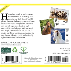 Willow Creek 2025 What Horses Teach Us 6" x 5.5" Day-to-Day Calendar (41123) Discount