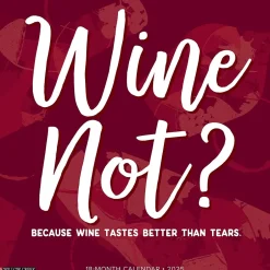 Willow Creek 2025 Wine? Not 12" x 12" Monthly Wall Calendar (45497) Discount