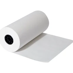 The Packaging Wholesalers 30" x 1000' 40# White Butcher Paper Roll* Packing Paper & Rolls