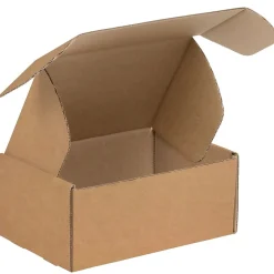 Partners Brand 9" x 6 1/4" x 4" Deluxe Literature Mailers, 50/Bundle (MFL964K)* Corrugated Mailers