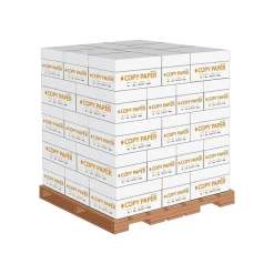 Outlet 8.5" x 11" Copy Paper, 20 lbs., 92 Brightness, 500 Sheets/Ream, 400 Reams/Pallet (324791-LQO) Copy Paper