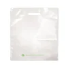 Laddawn 18" x 19" Gusseted Poly Bags, 2.25 Mil, White, 500/Carton (6735)* Gusseted Poly Bags