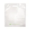 Laddawn 15" x 19" Gusseted Poly Bags, 2.25 Mil, White, 500/Carton (6730)* Gusseted Poly Bags