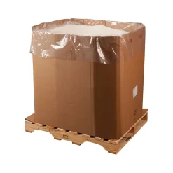 Laddawn 51" x 97" Gusseted Poly Bags, Bags on a Roll, 3 Mil, Clear, 30/Roll (1817R)* Gusseted Poly Bags