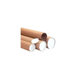 Unbranded 5" x 24" Kraft Jumbo Mailing Tube, 15/Carton (HD5024K)* Mailing Tubes