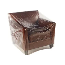 Laddawn 90" x 45" Layflat Poly Bags, Bags on a Roll, 3 Mil, Clear, 55/Roll (3214)* Layflat Bags