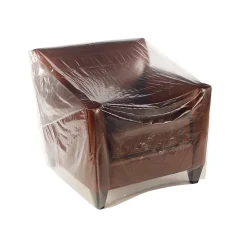 Laddawn 54" x 45" Layflat Poly Bags, Bags on a Roll, 3 Mil, Clear, 100/Roll (3212)* Layflat Bags