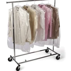 SI Products 21" x 30" Layflat Poly Bags, Bags on a Roll, 0.65 Mil, Clear, 650/Roll (8009)* Layflat Bags