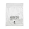 Laddawn 6" x 6" Lip & Tape Reclosable Suffocation Warning Poly Bags, 1.5 Mil, Clear, 1000/Carton (16200)* Reclosable Poly Bags